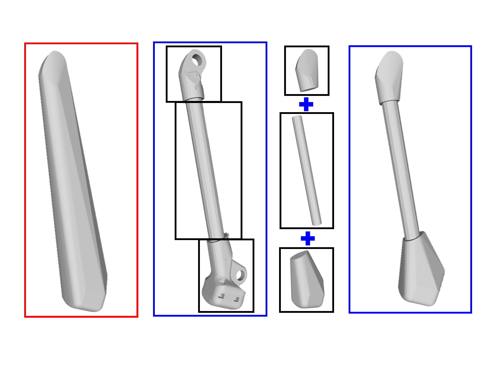 Collision geometry convexification process